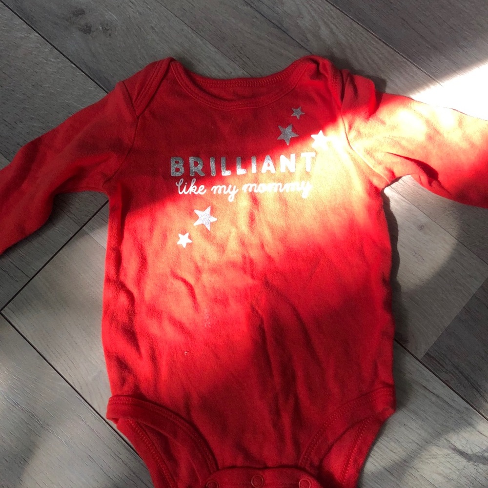 Baby red shirt